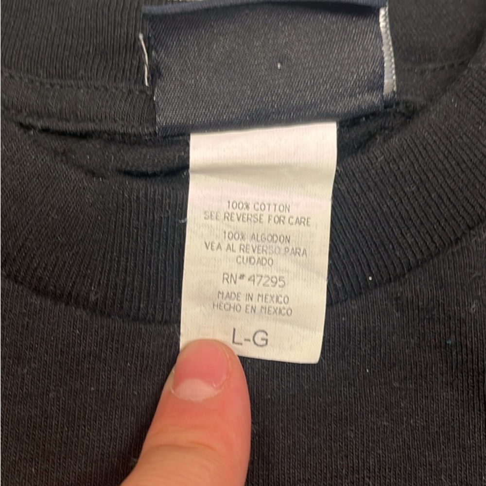 Black and Orange Long Sleeve Tees - Picture 4 of 6